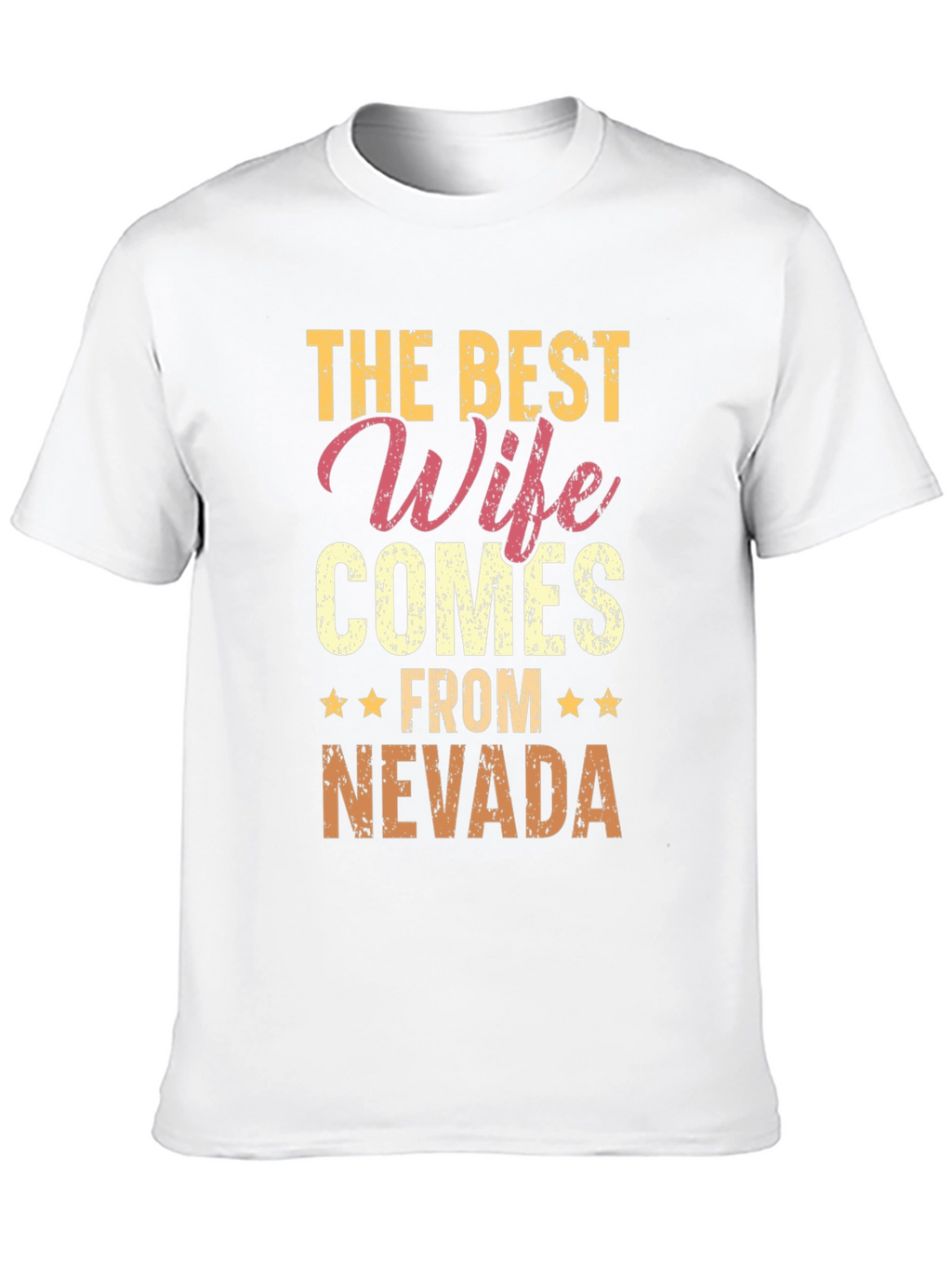 Best Wife From Nevada Graphic T-Shirt