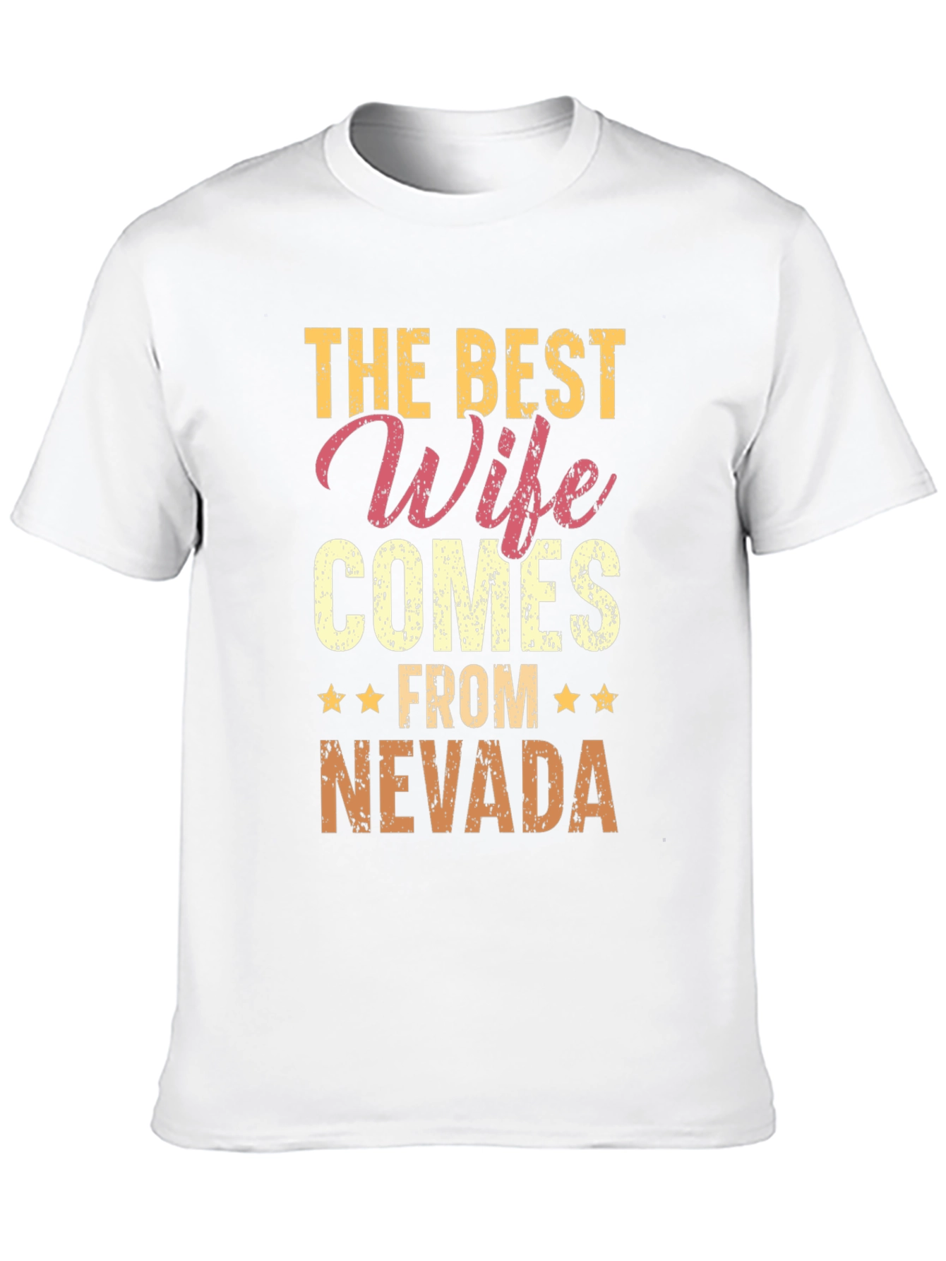 Best Wife From Nevada Graphic T-Shirt