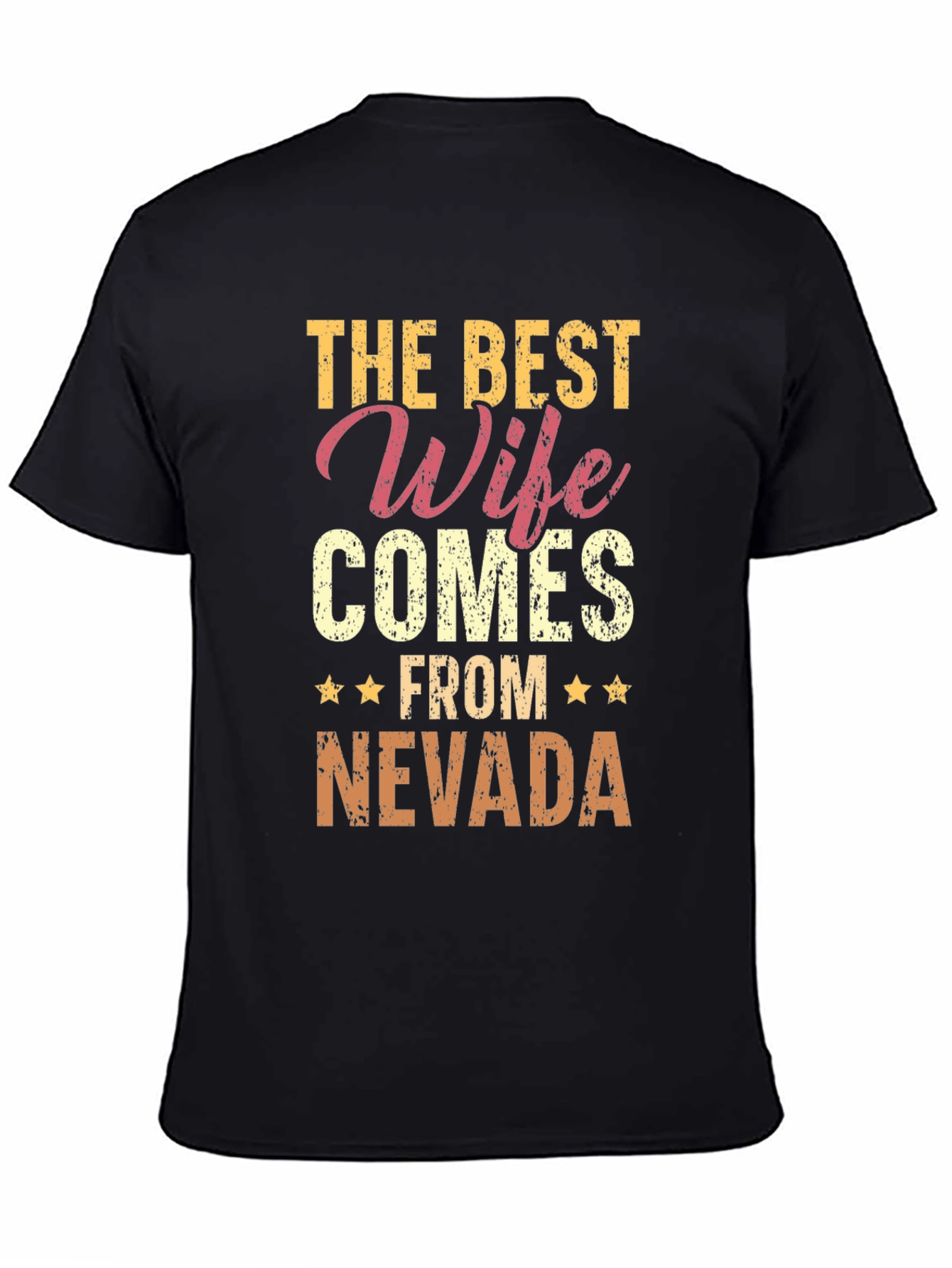 Best Wife From Nevada Graphic T-Shirt