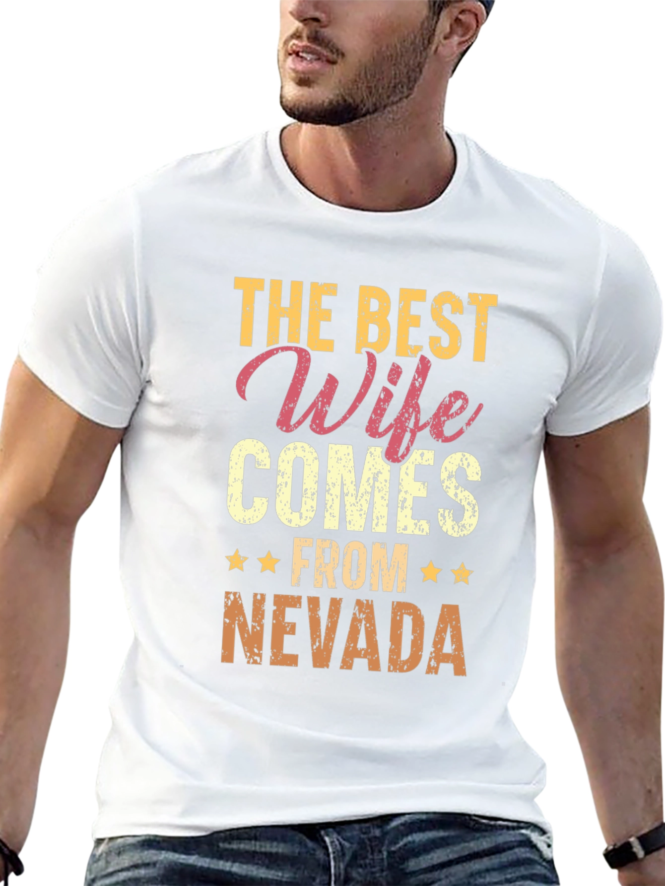 Best Wife From Nevada Graphic T-Shirt