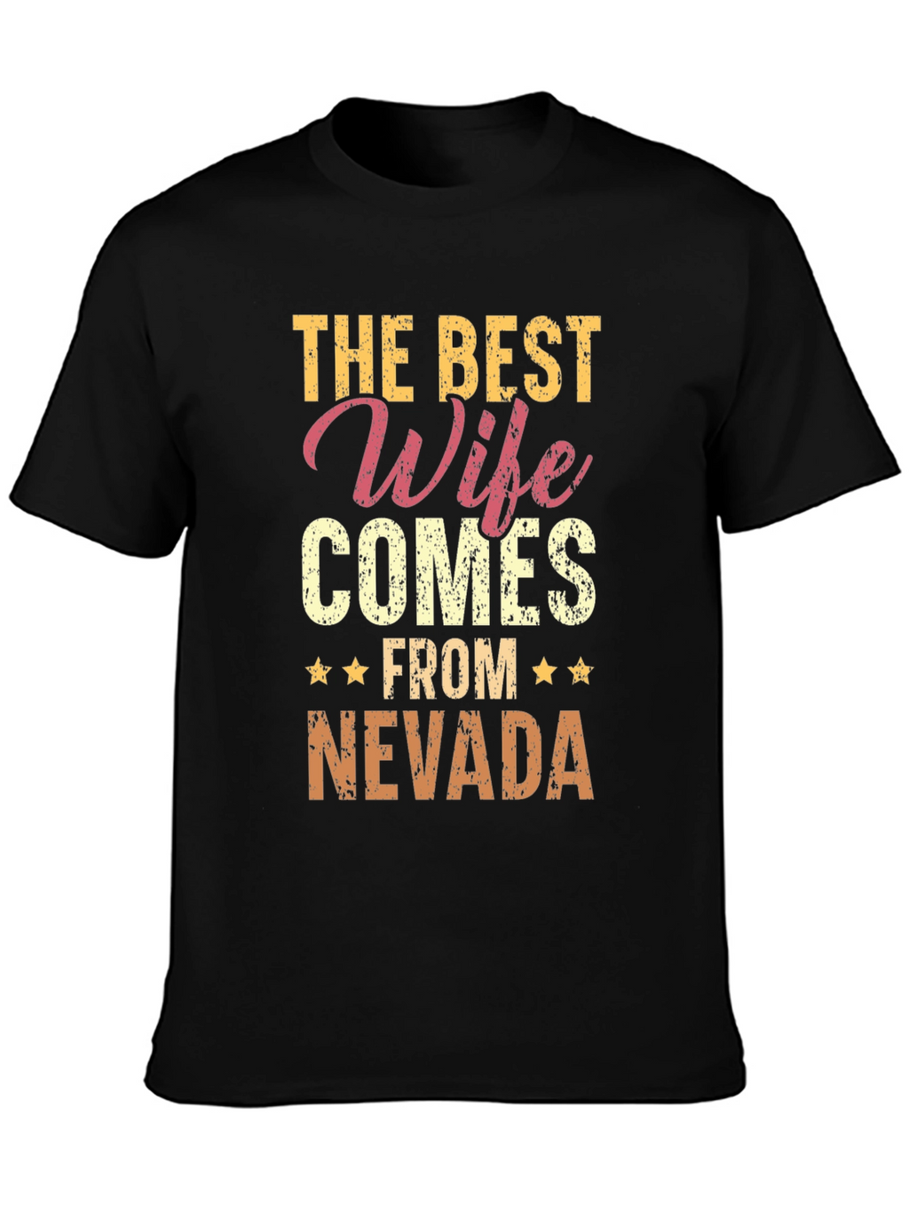Best Wife From Nevada Graphic T-Shirt