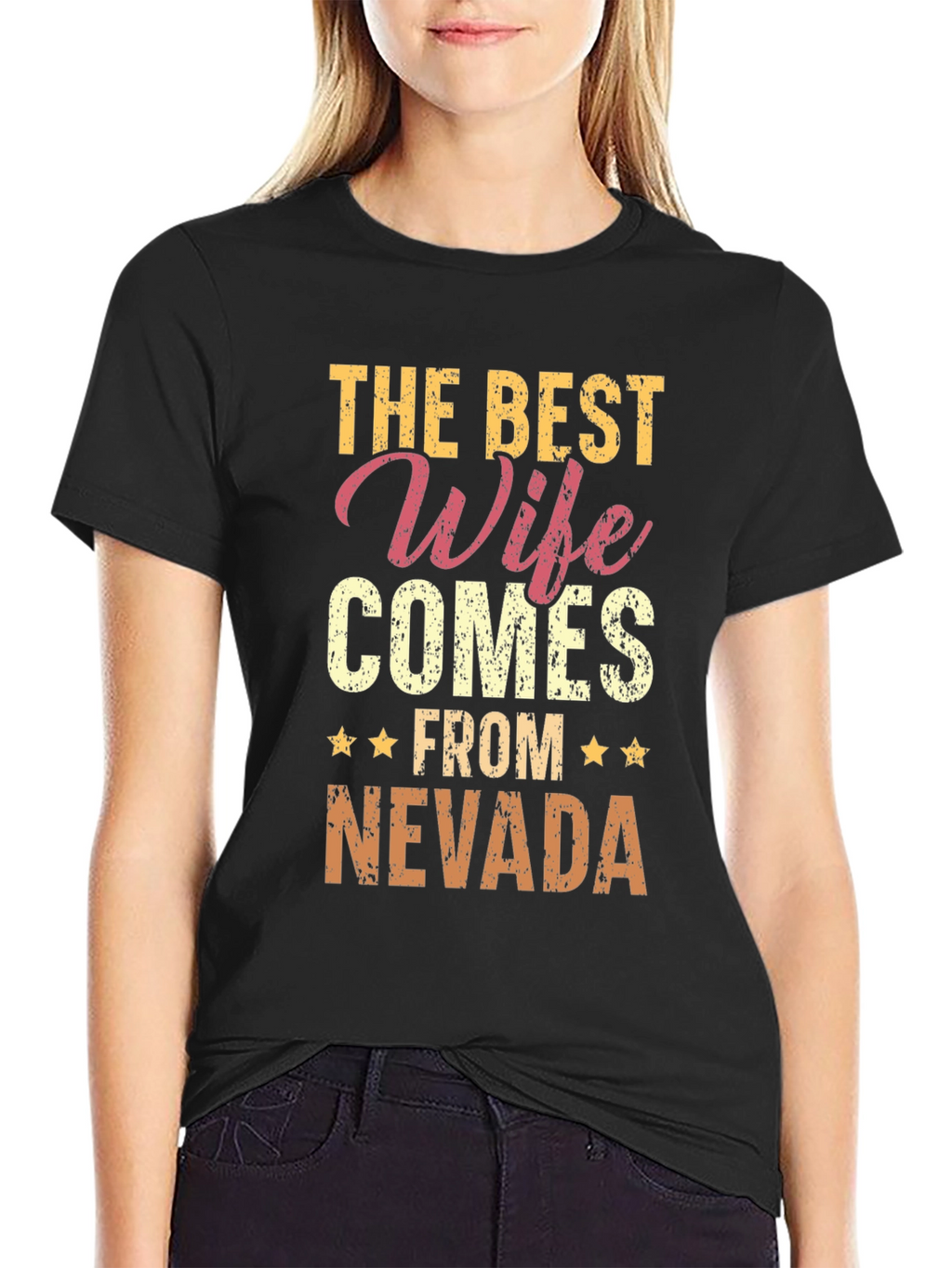 Best Wife From Nevada Graphic T-Shirt