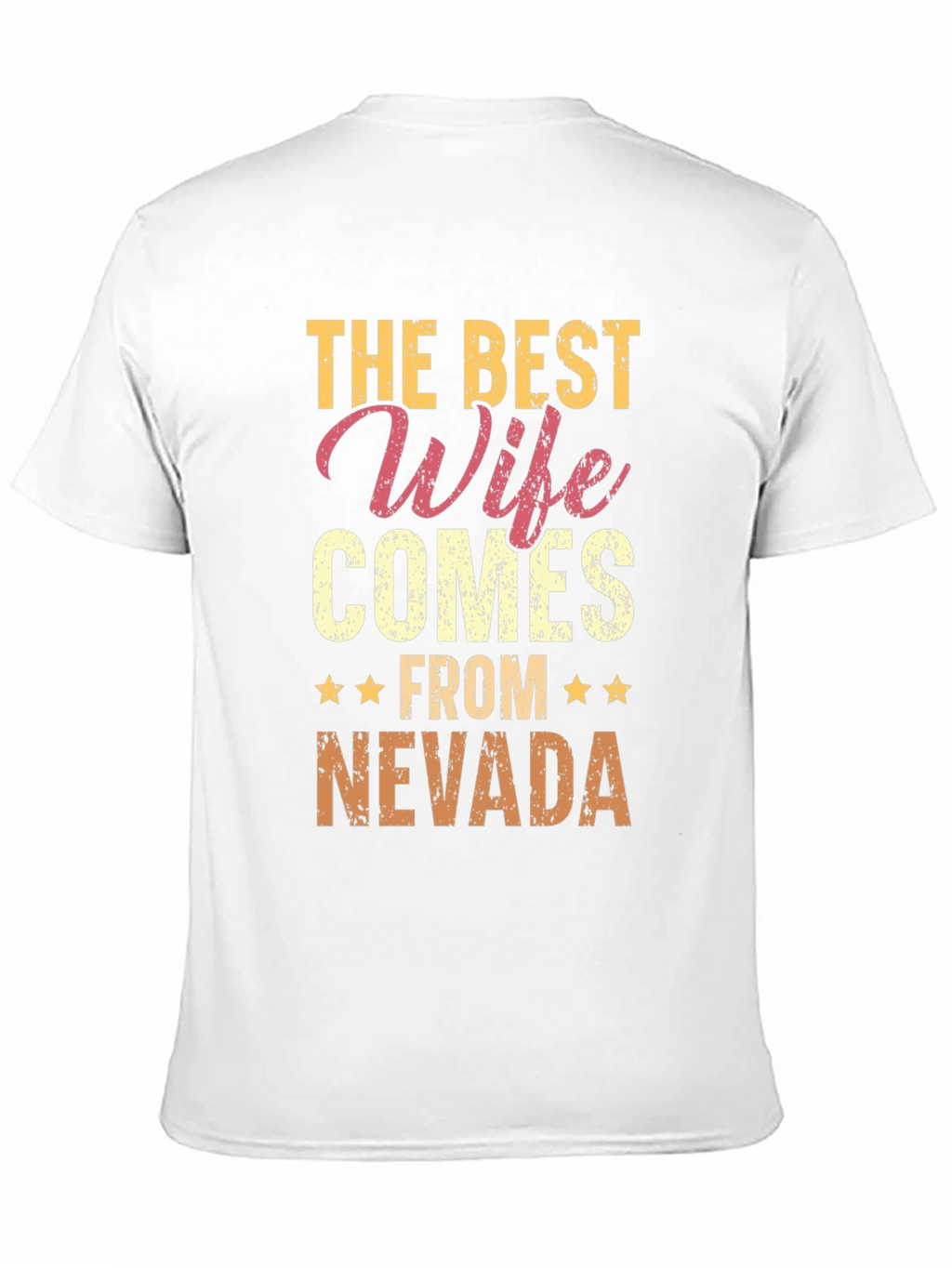 Best Wife From Nevada Graphic T-Shirt