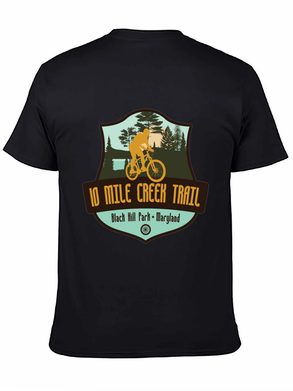 10 Mile Creek Trail Mountain Bike T-Shirt