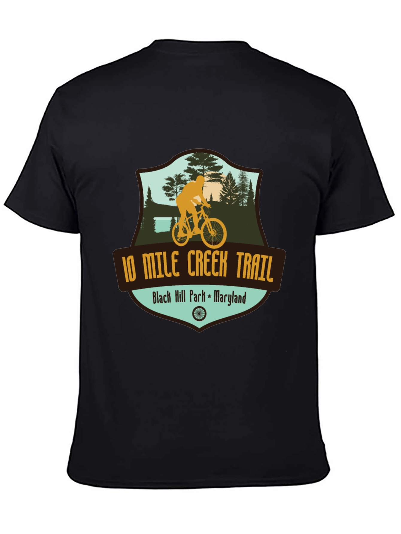 10 Mile Creek Trail Mountain Bike T-Shirt