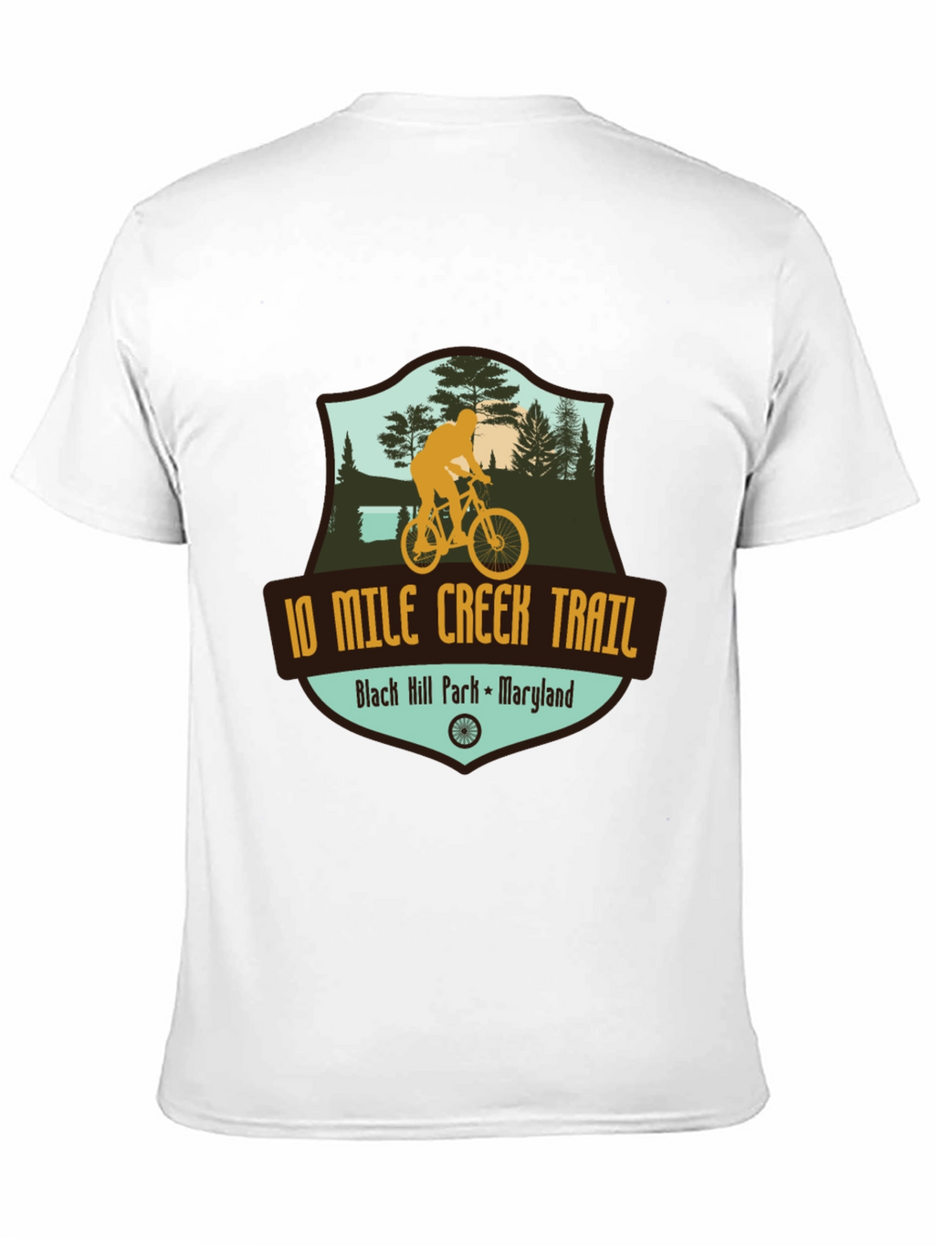 10 Mile Creek Trail Mountain Bike T-Shirt