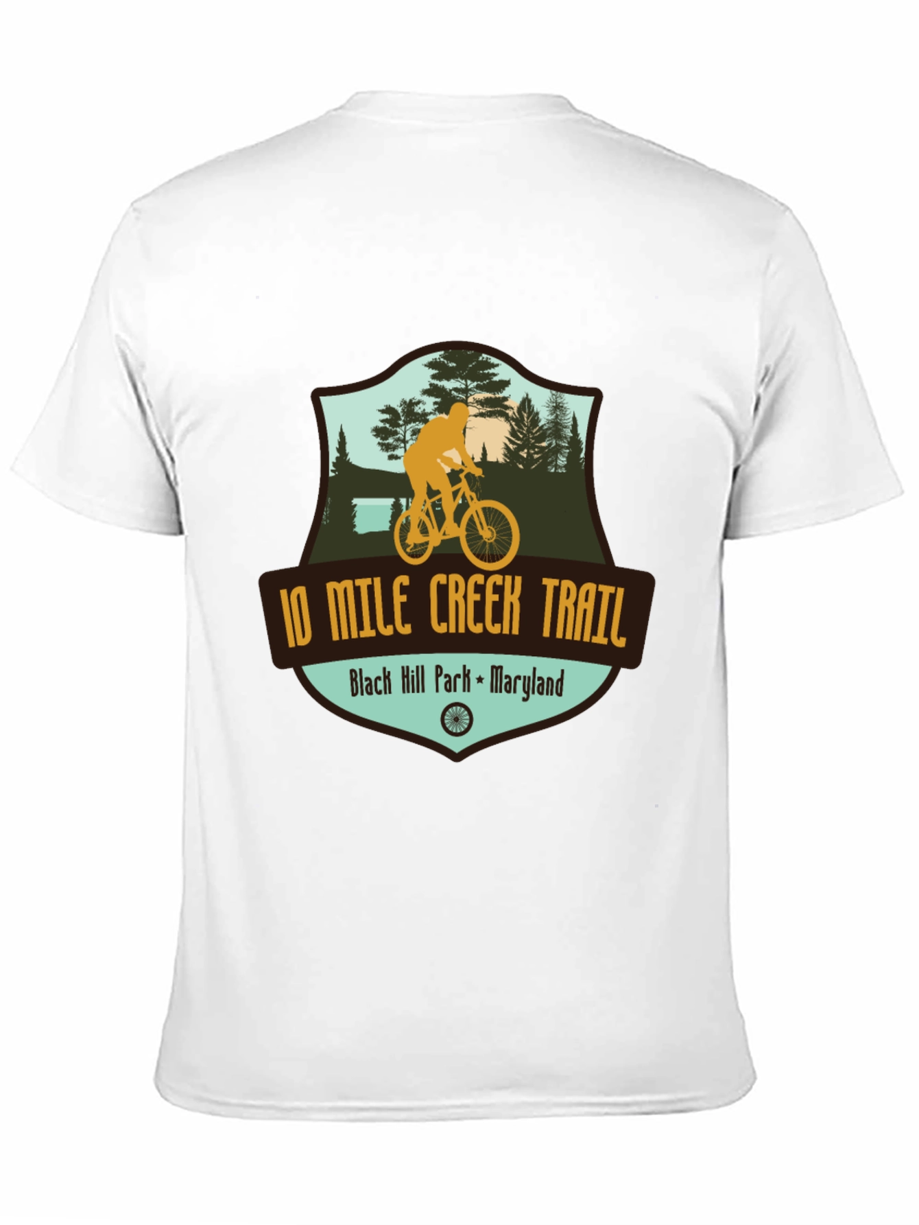 10 Mile Creek Trail Mountain Bike T-Shirt