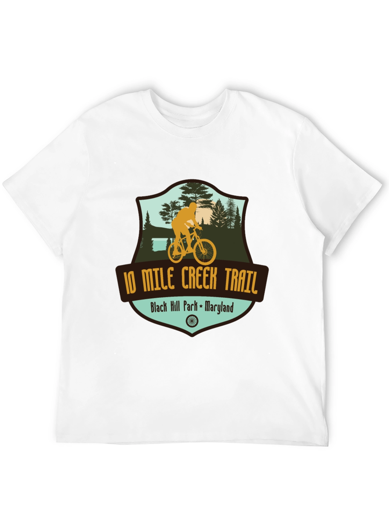 10 Mile Creek Trail Mountain Bike T-Shirt