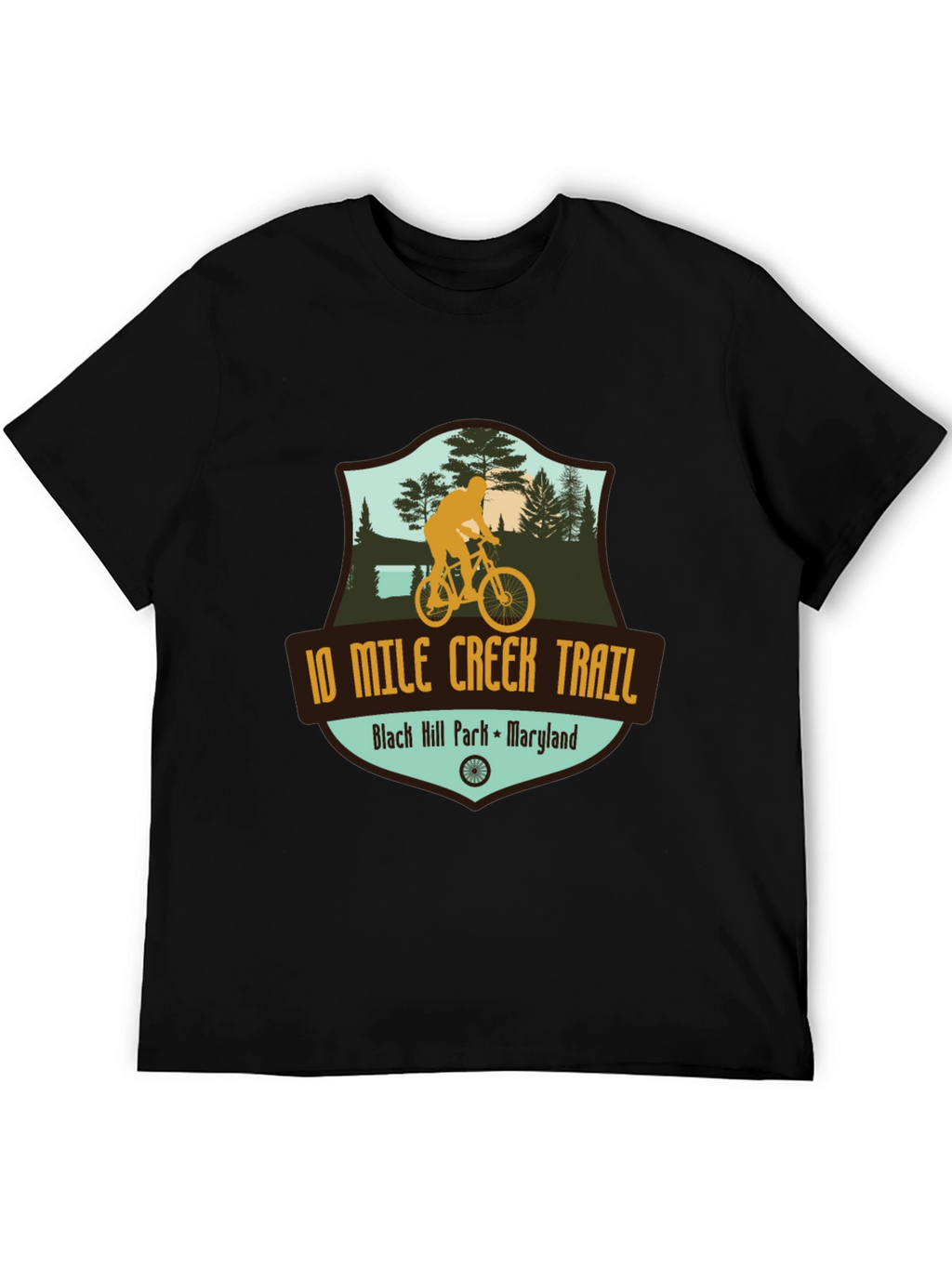 10 Mile Creek Trail Mountain Bike T-Shirt