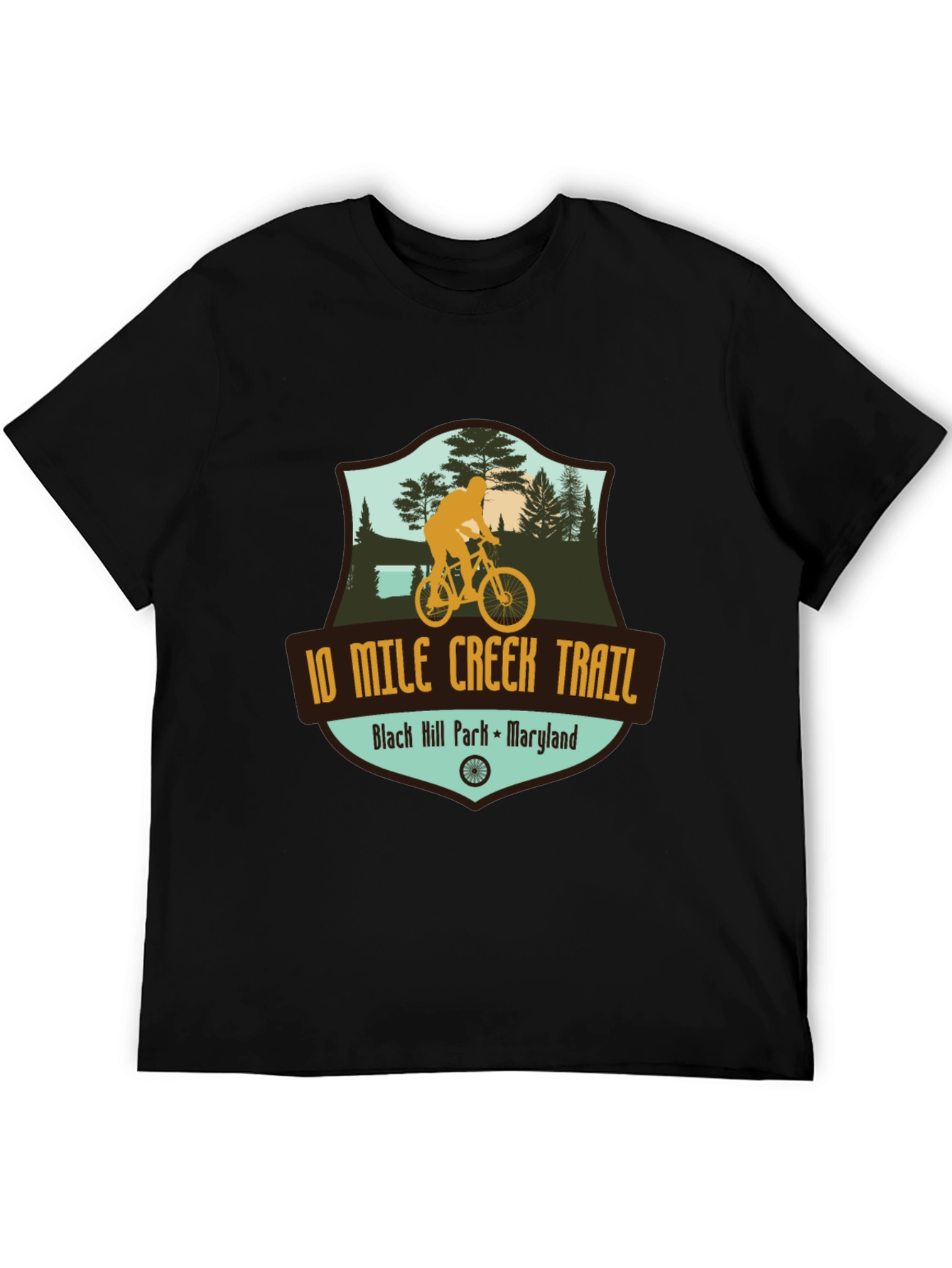 10 Mile Creek Trail Mountain Bike T-Shirt