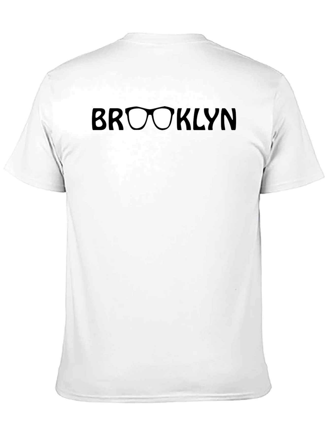 Brooklyn Glasses Graphic T-Shirt - Black