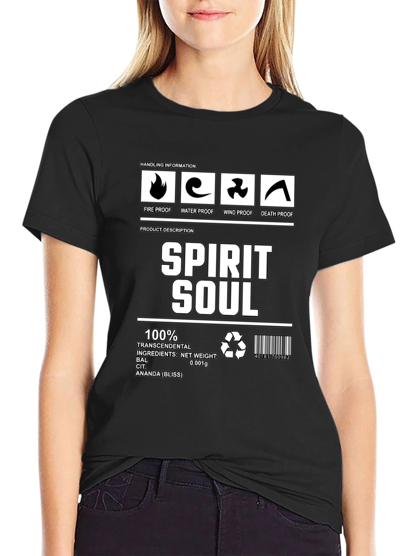Spirit Soul Funny Graphic T-Shirt