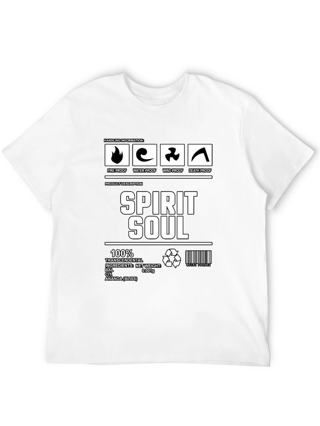 Spirit Soul Funny Graphic T-Shirt