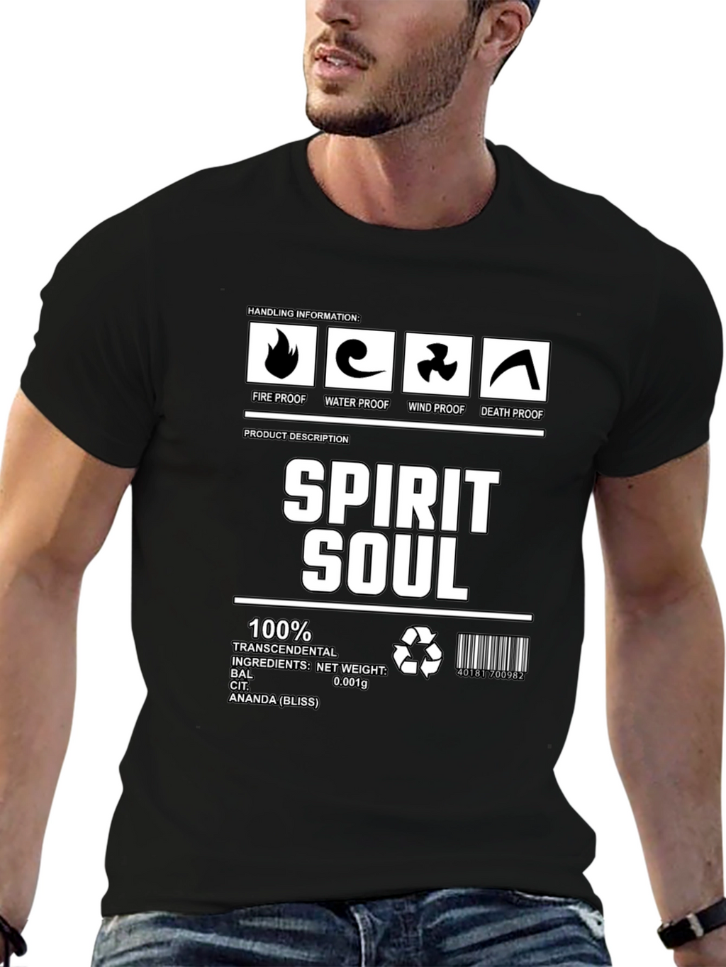 Spirit Soul Funny Graphic T-Shirt