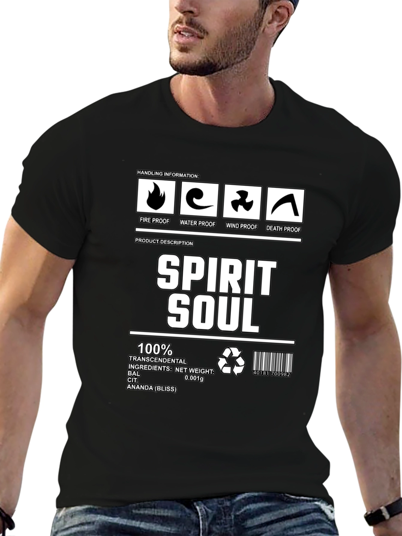 Spirit Soul Funny Graphic T-Shirt