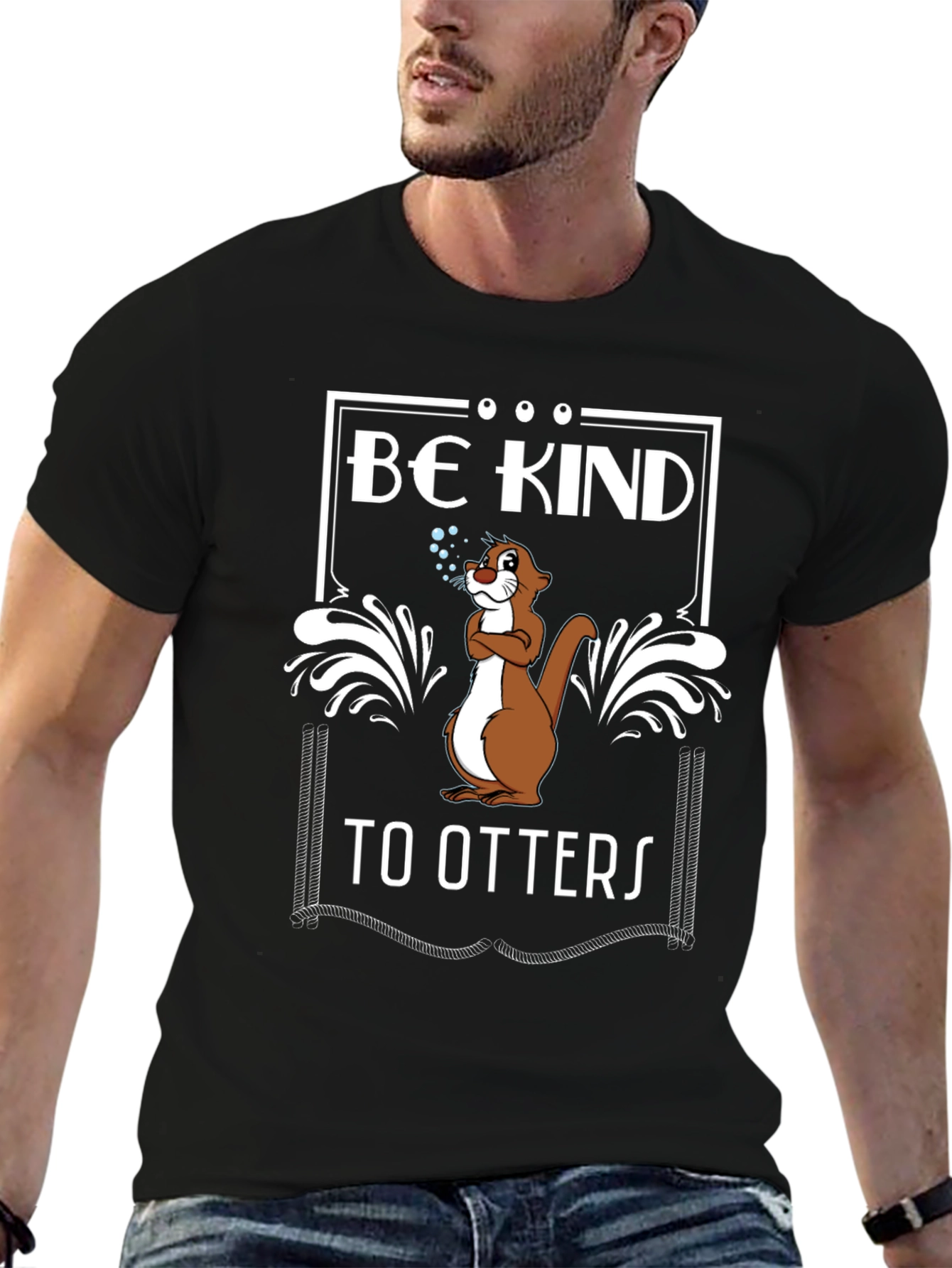 Be Kind to Otters Graphic T-Shirt