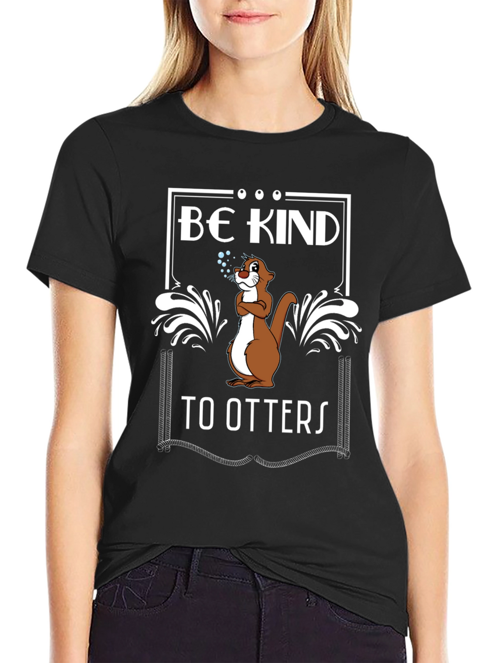 Be Kind to Otters Graphic T-Shirt