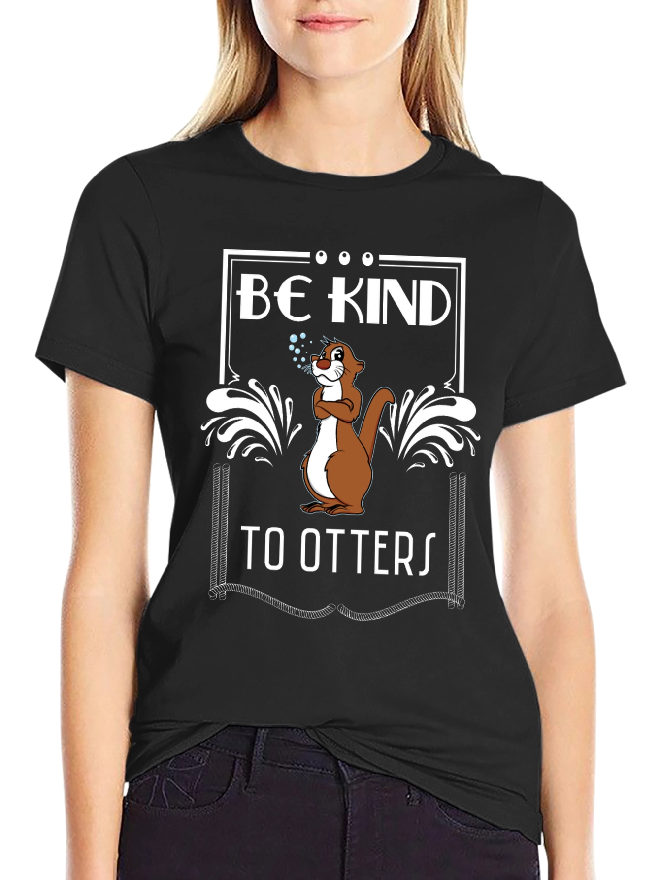 Be Kind to Otters Graphic T-Shirt