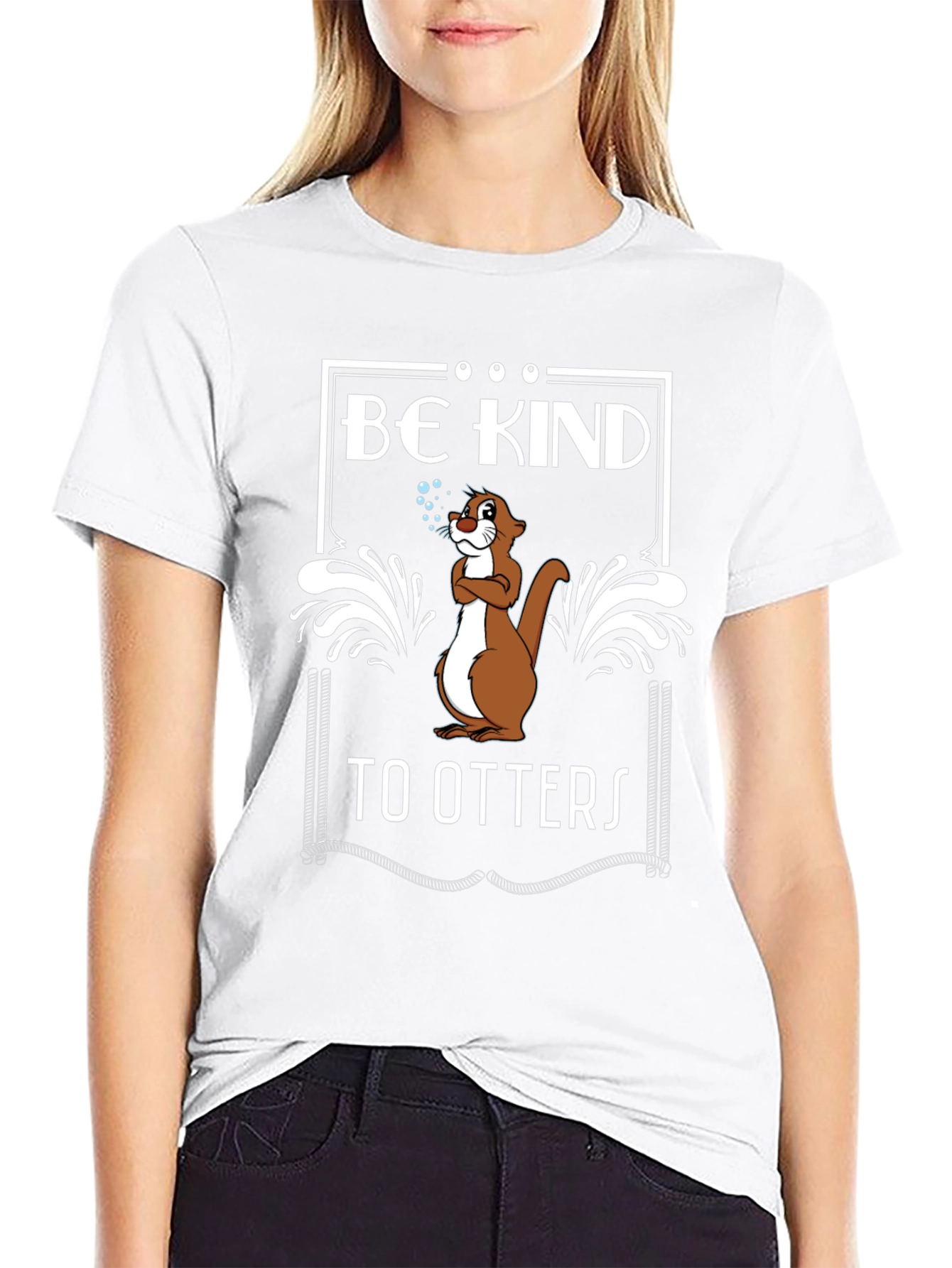 Be Kind to Otters Graphic T-Shirt