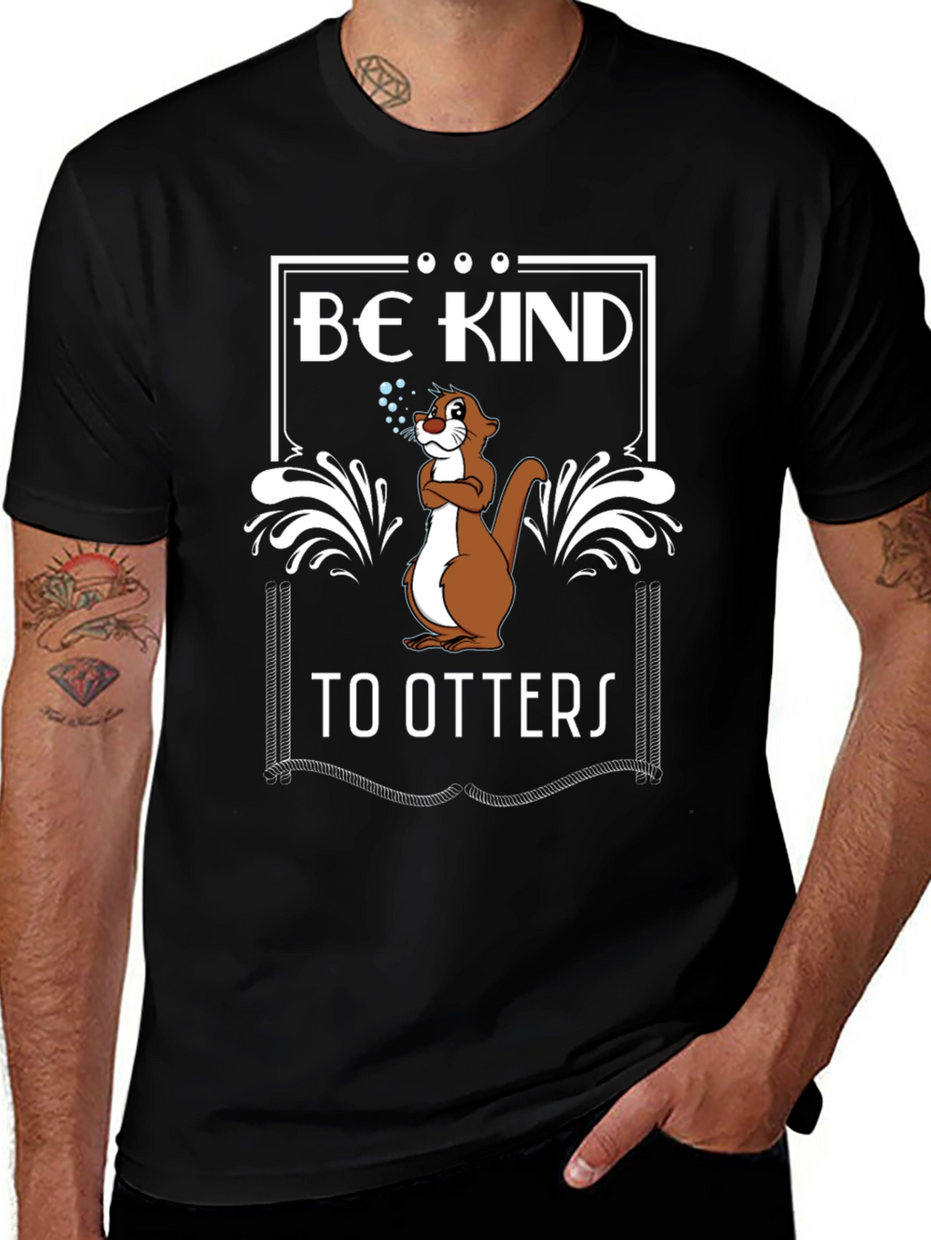 Be Kind to Otters Graphic T-Shirt
