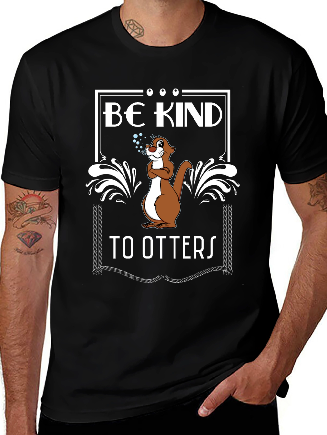 Be Kind to Otters Graphic T-Shirt