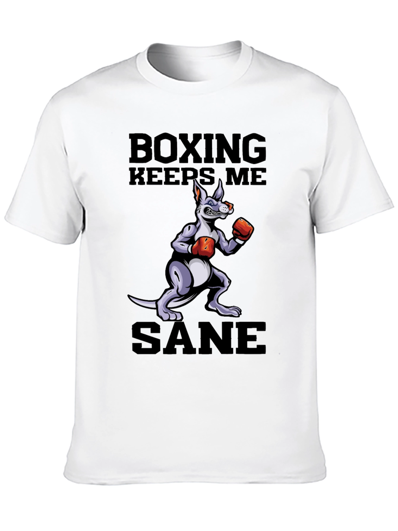 Boxing Kangaroo Graphic T-Shirt - Keep Me Sane
