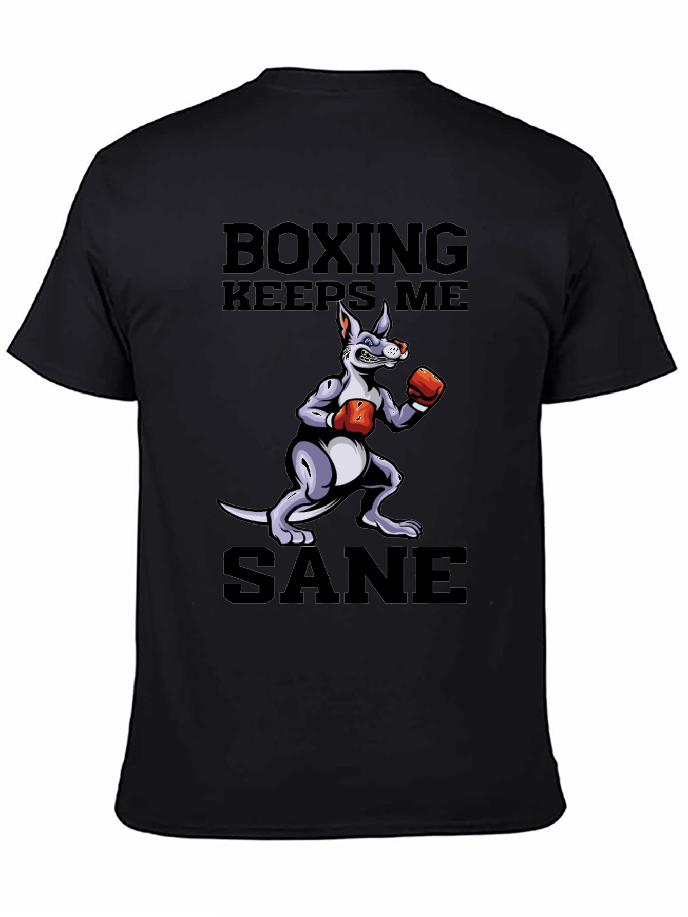 Boxing Kangaroo Graphic T-Shirt - Keep Me Sane