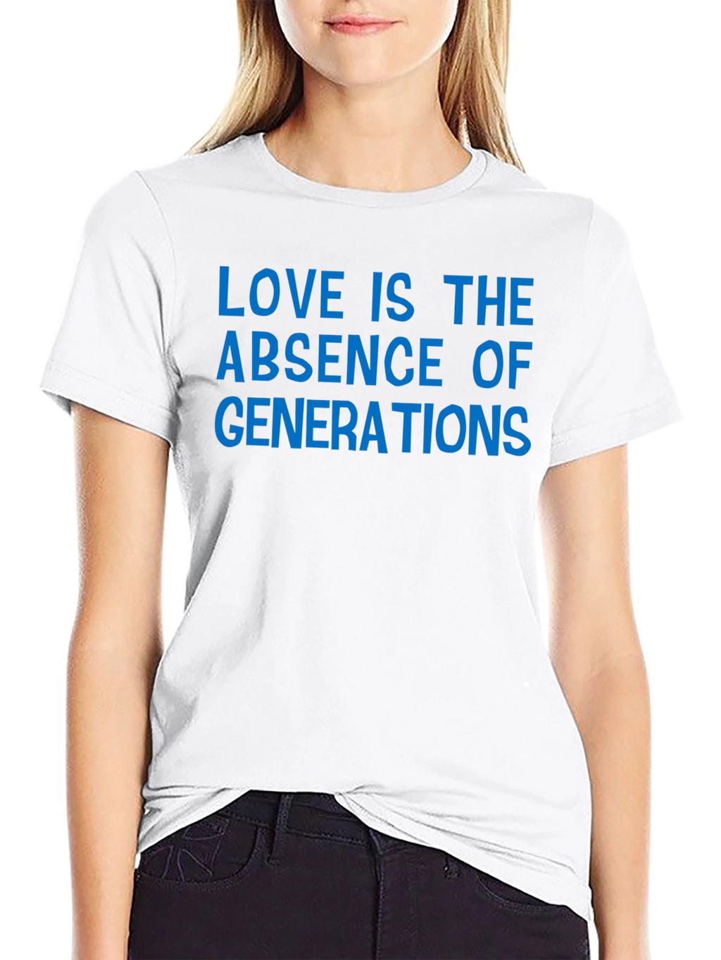 Love Absence Generations Blue Graphic Tee