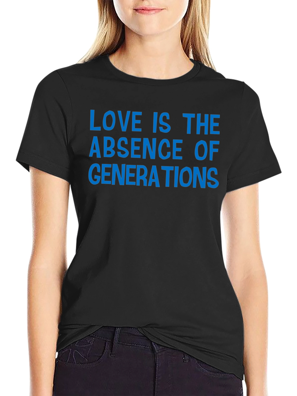 Love Absence Generations Blue Graphic Tee