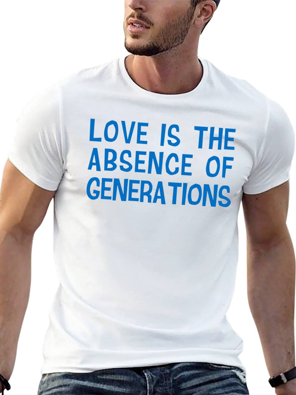 Love Absence Generations Blue Graphic Tee