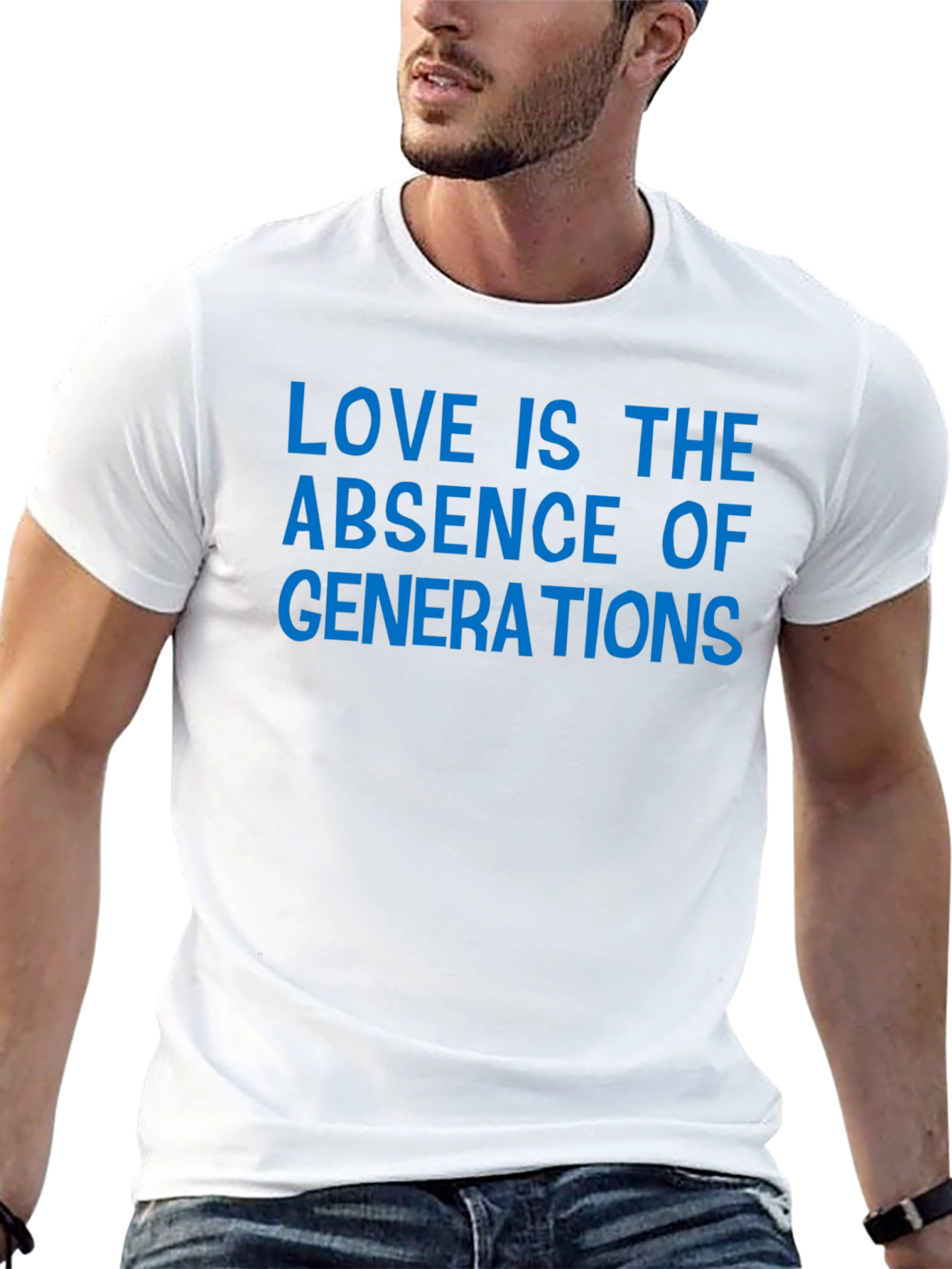 Love Absence Generations Blue Graphic Tee