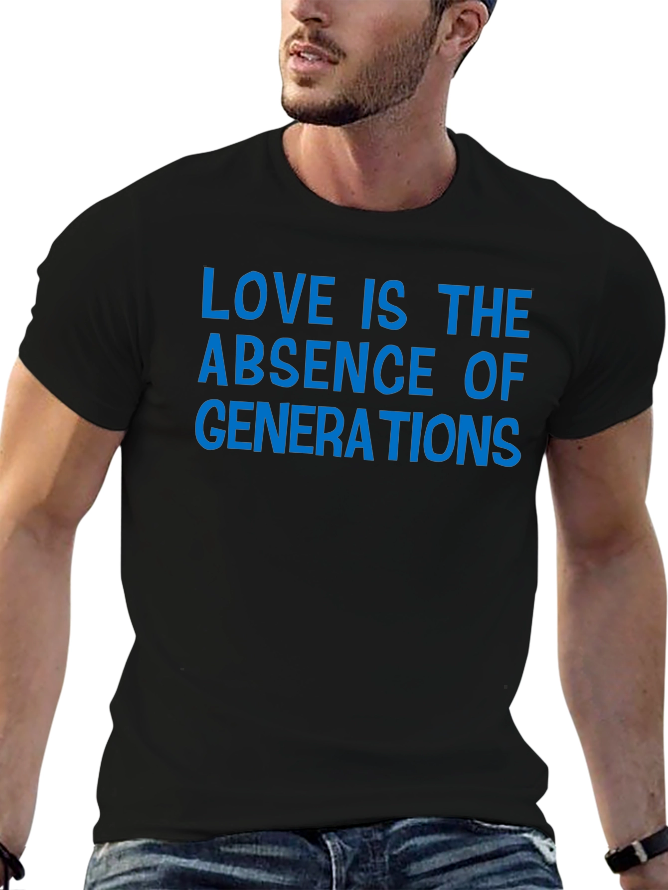 Love Absence Generations Blue Graphic Tee