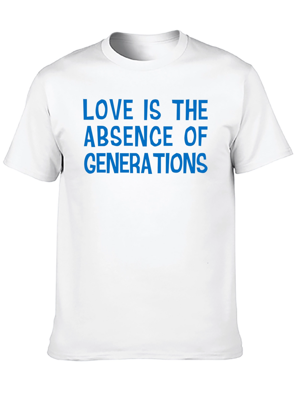 Love Absence Generations Blue Graphic Tee