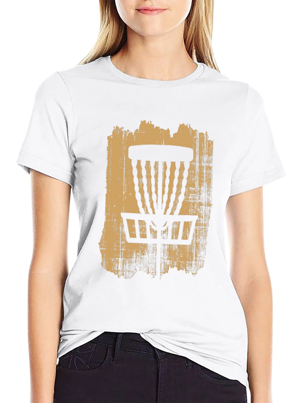 Disc Golf Basket Graphic Tee