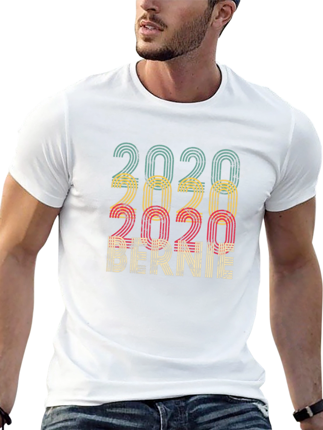 Bernie 2020 Retro Style T-Shirt