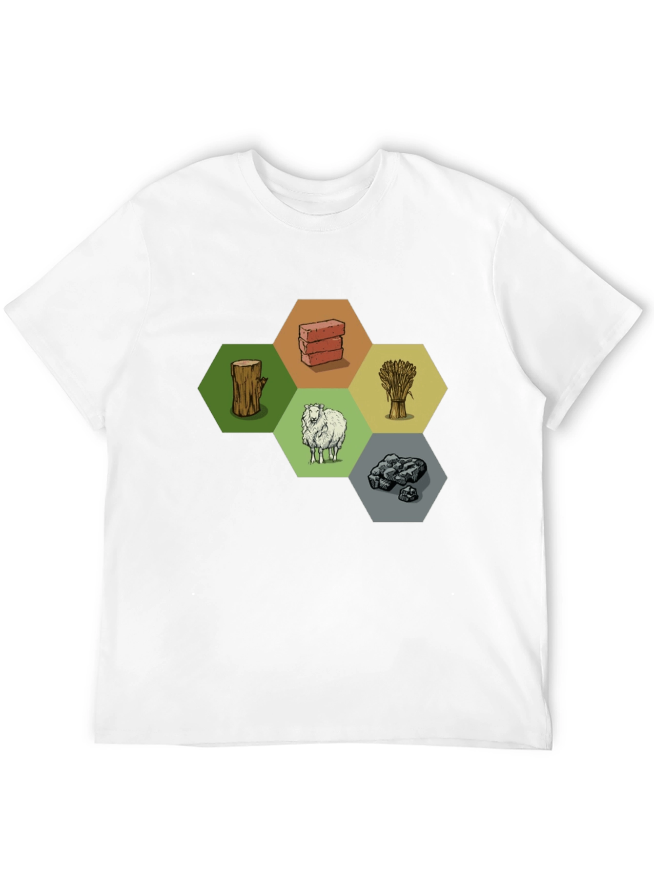 Catan Resources T-Shirt - Board Game Tee