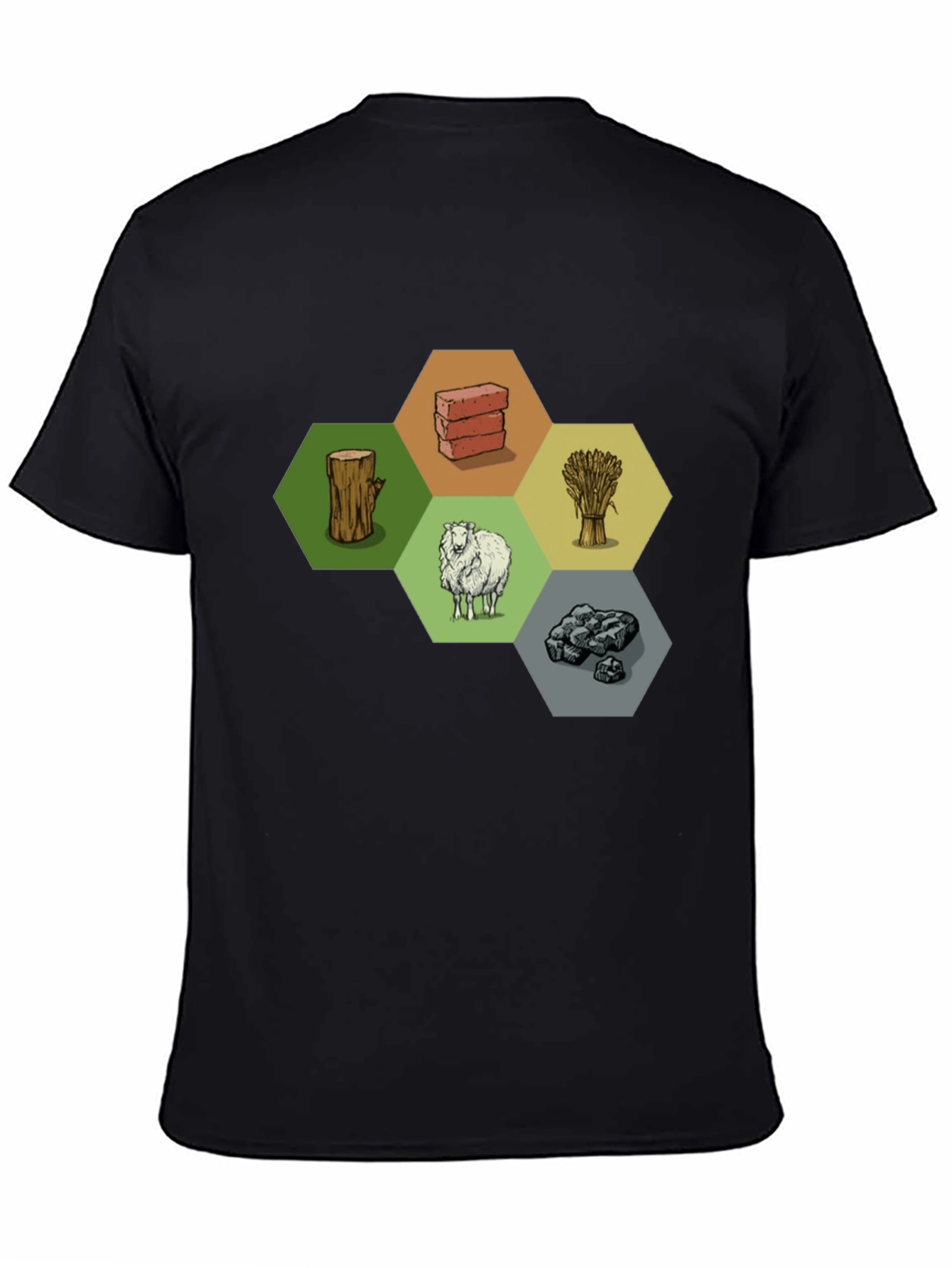 Catan Resources T-Shirt - Board Game Tee