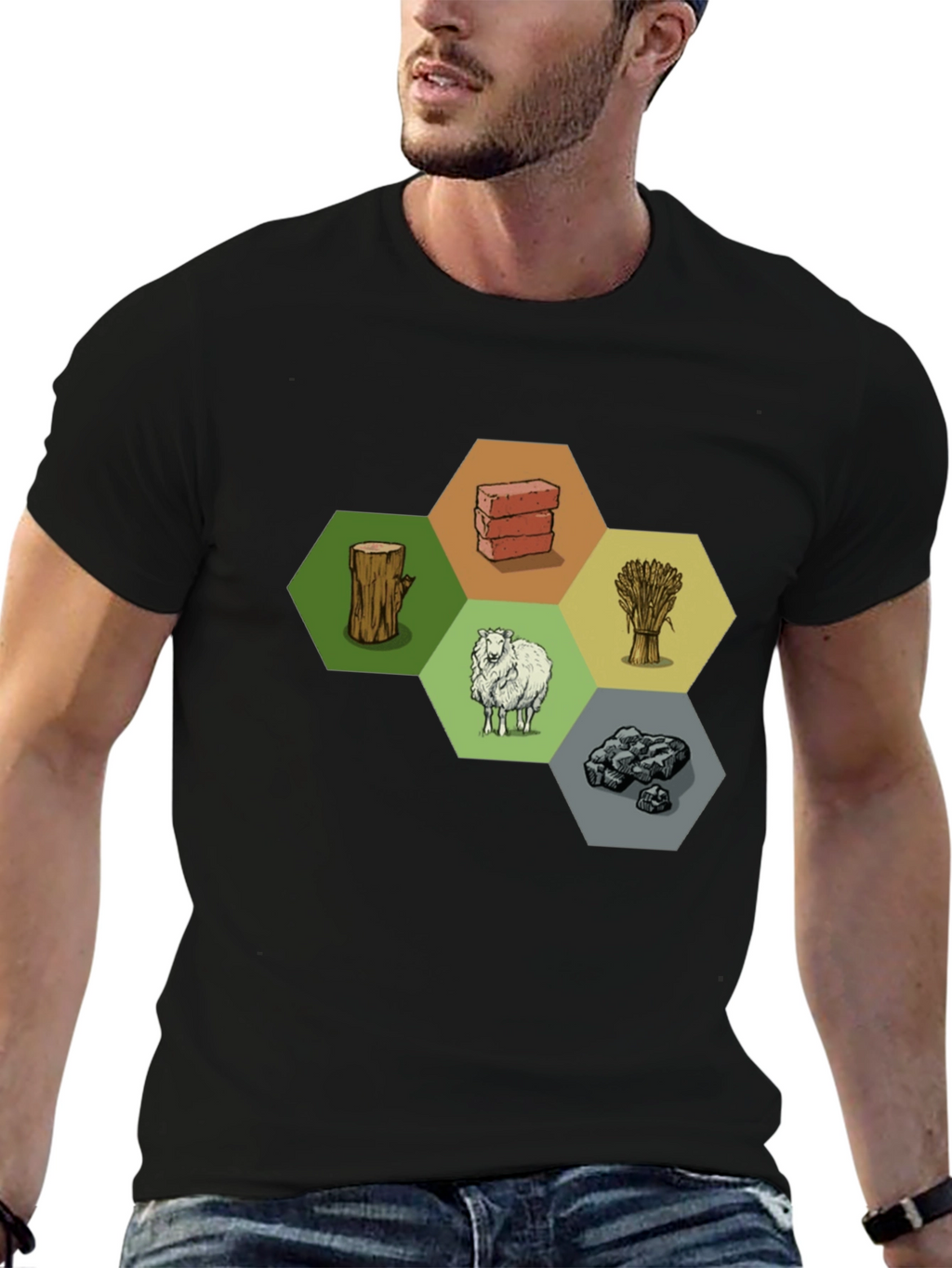 Catan Resources T-Shirt - Board Game Tee