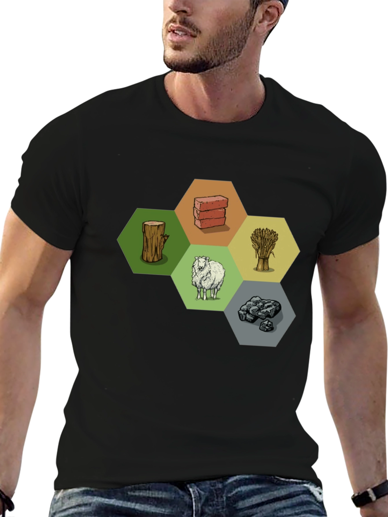 Catan Resources T-Shirt - Board Game Tee