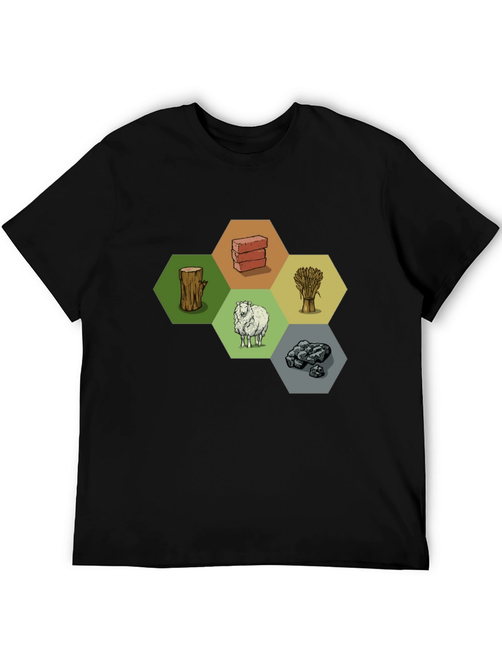 Catan Resources T-Shirt - Board Game Tee