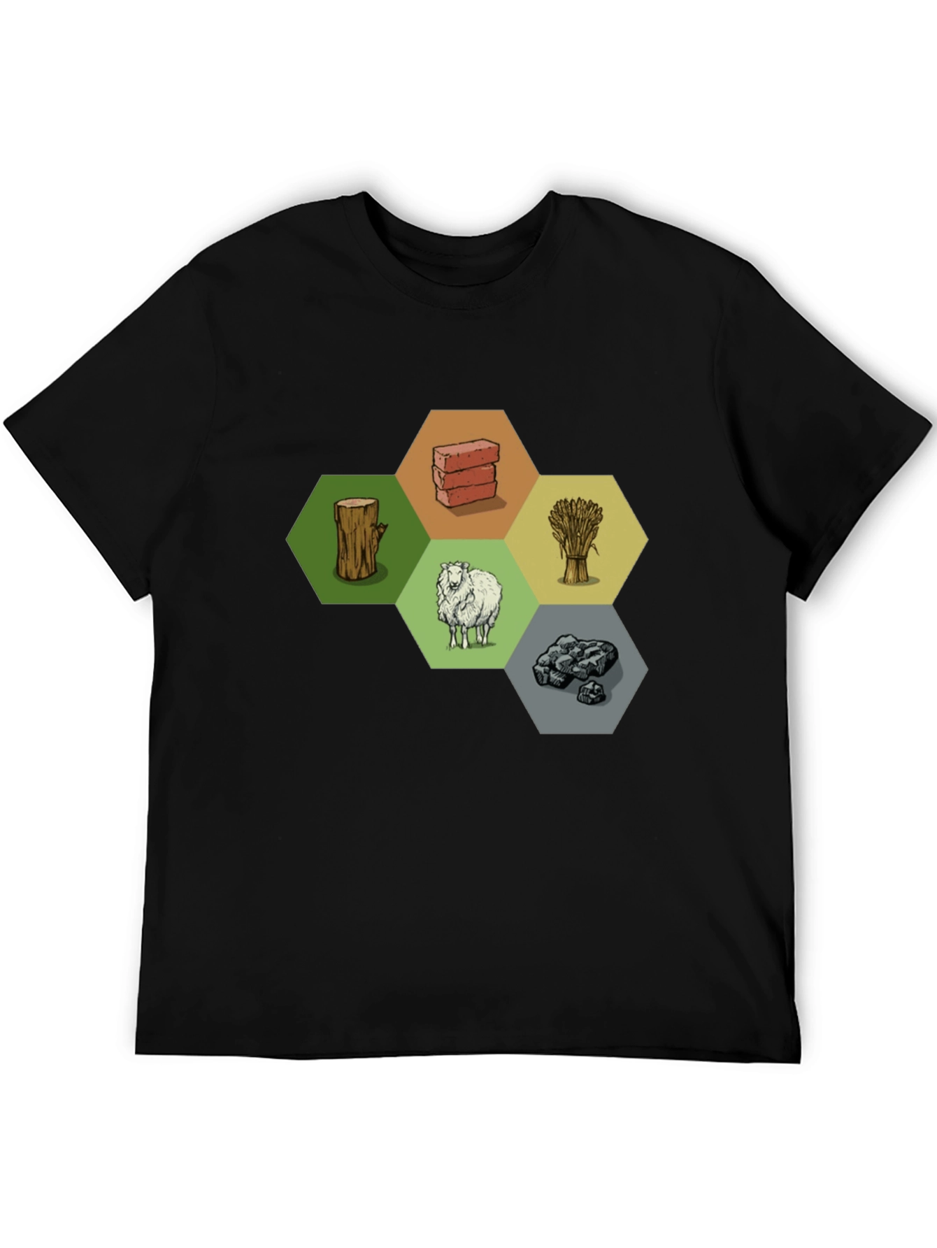 Catan Resources T-Shirt - Board Game Tee
