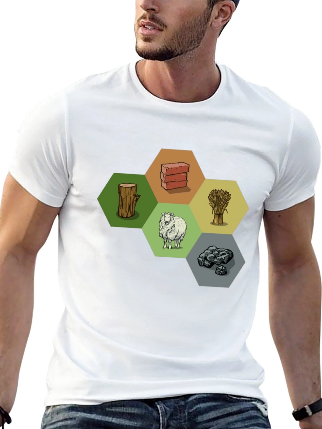 Catan Resources T-Shirt - Board Game Tee