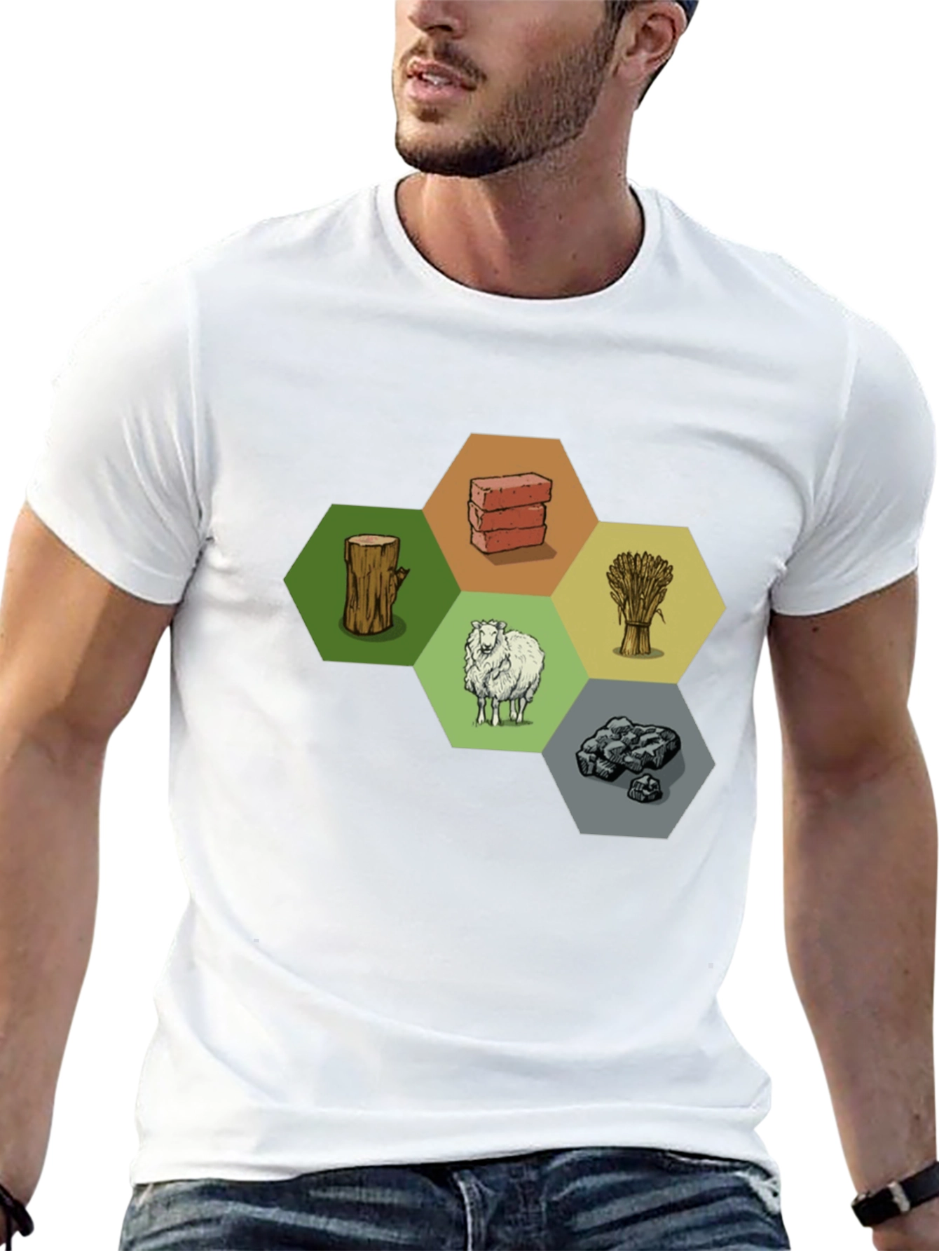 Catan Resources T-Shirt - Board Game Tee