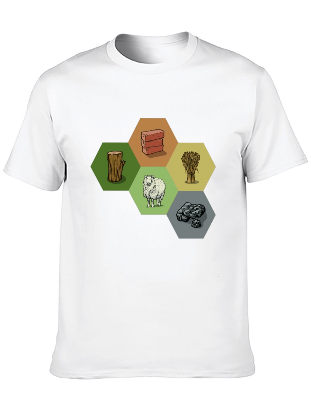 Catan Resources T-Shirt - Board Game Tee