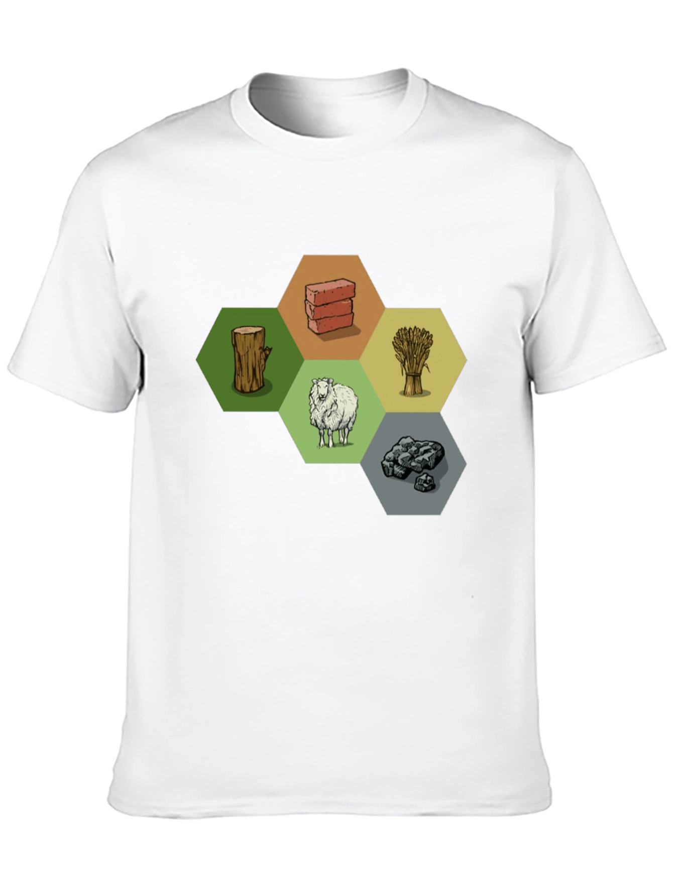 Catan Resources T-Shirt - Board Game Tee