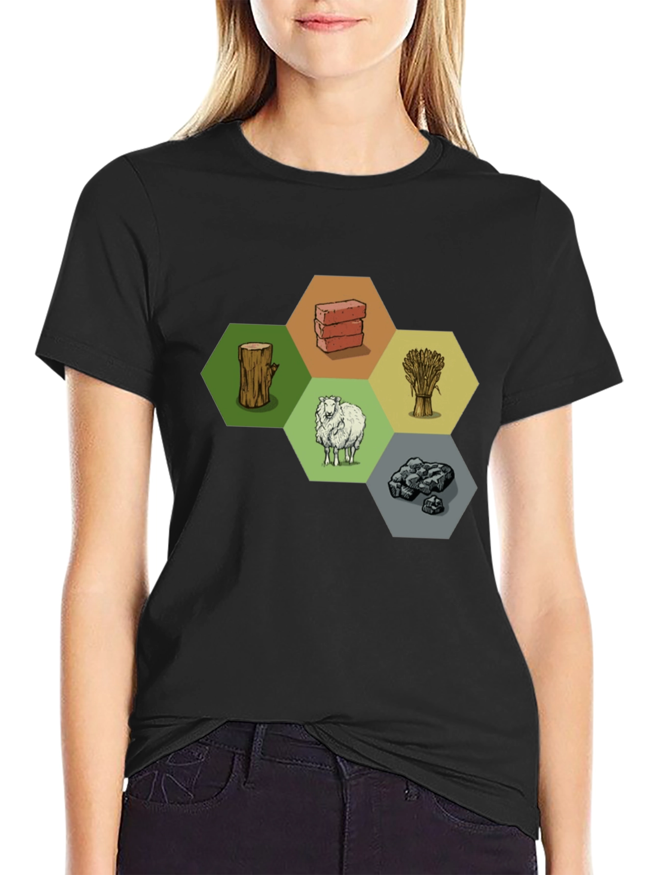 Catan Resources T-Shirt - Board Game Tee