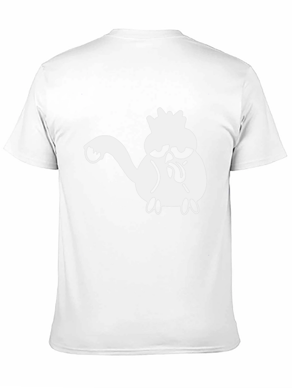 Cartoon Graphic Black T-Shirt