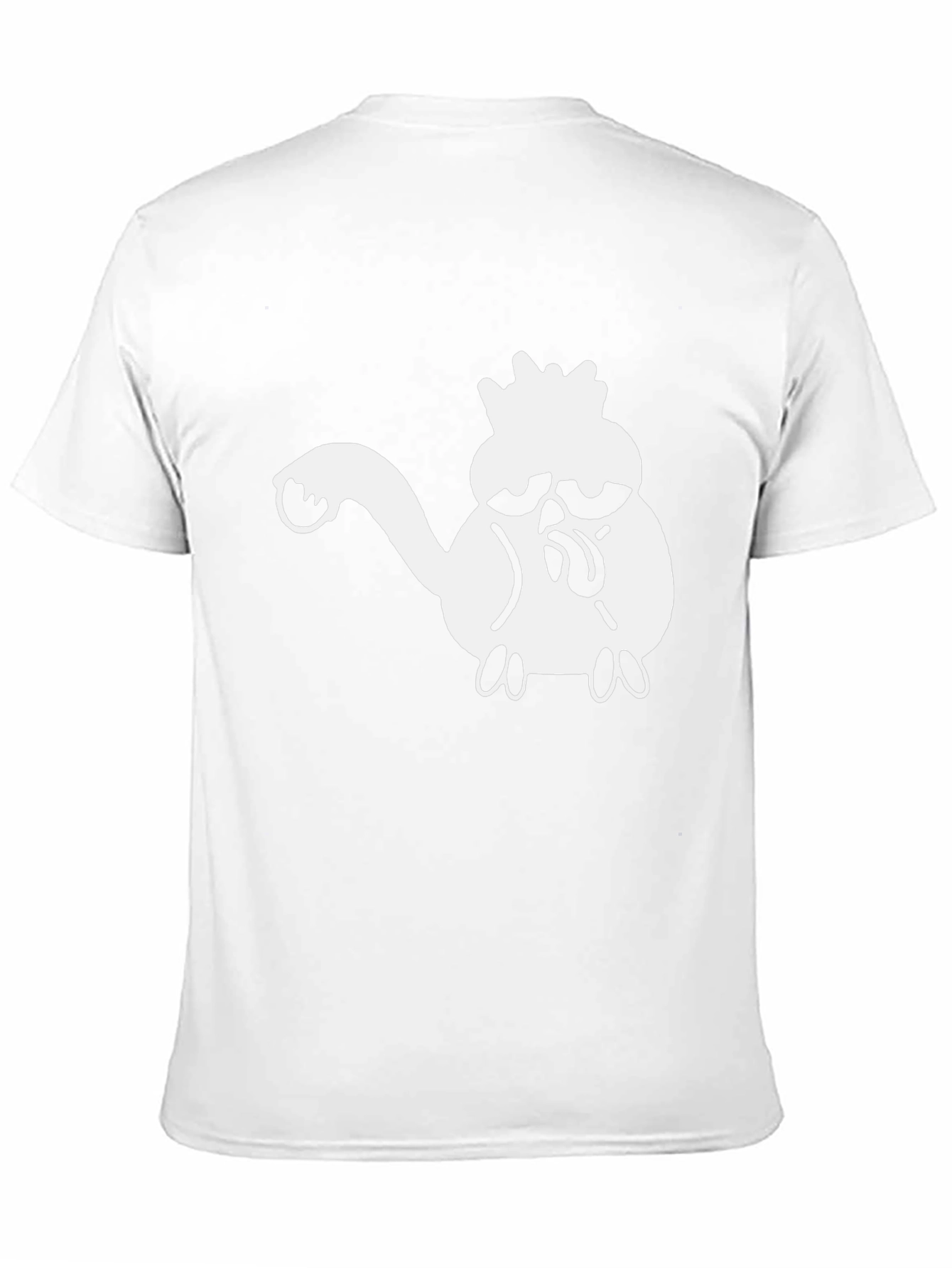 Cartoon Graphic Black T-Shirt