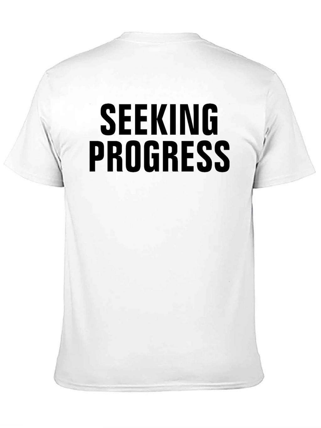 Seeking Progress Graphic Tee - Black