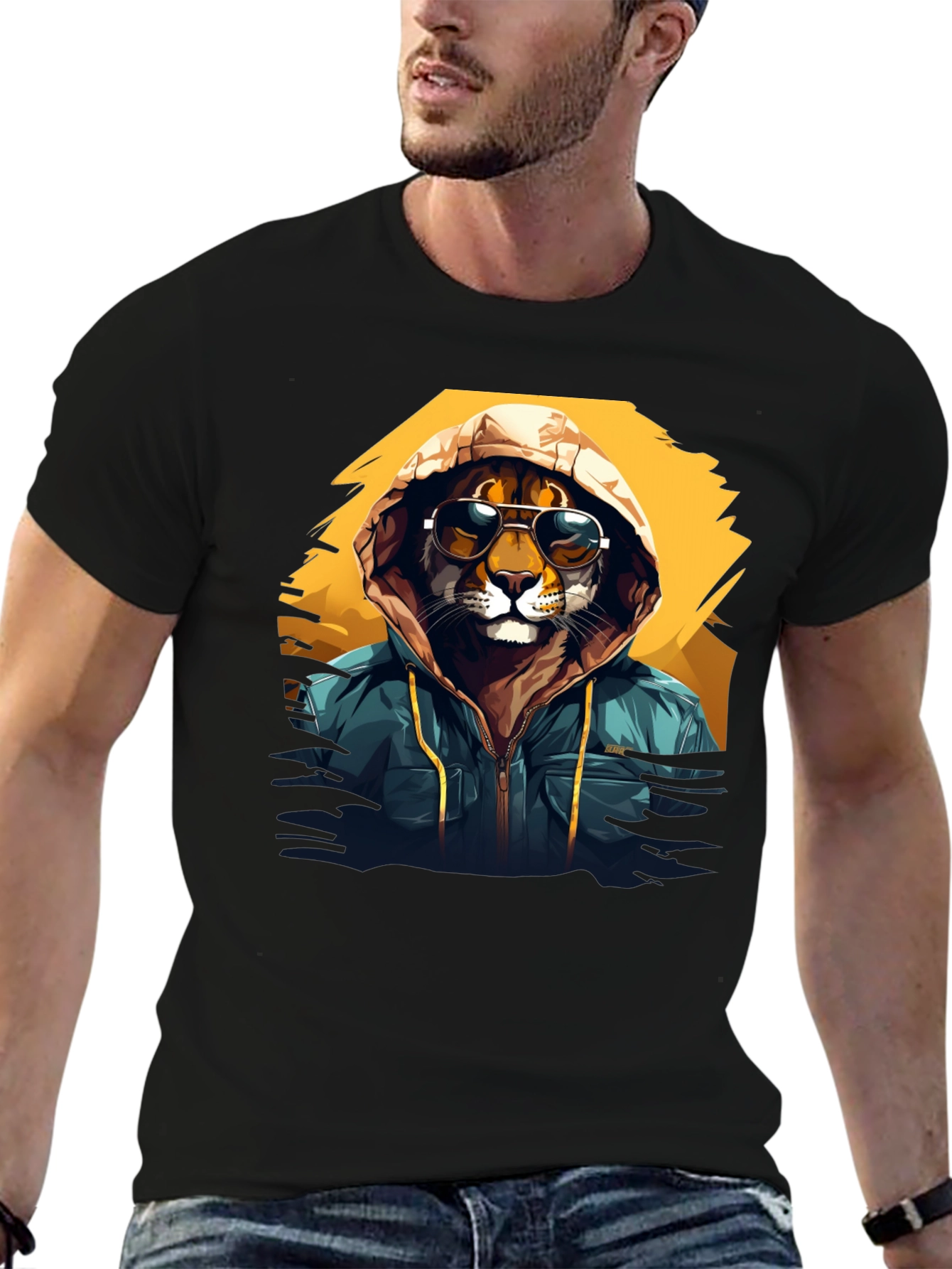 Cool Cat Graphic Tee